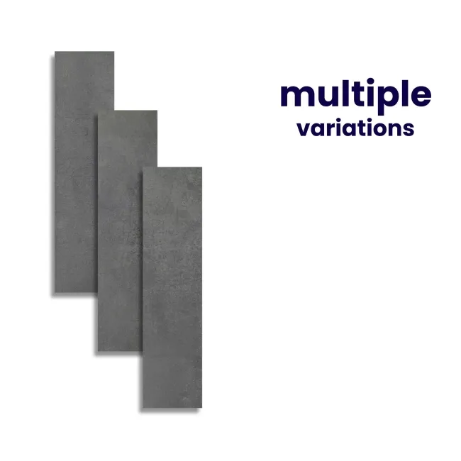 Lemmy Venom Black Italian Matt Porcelain Wall and Floor Tiles