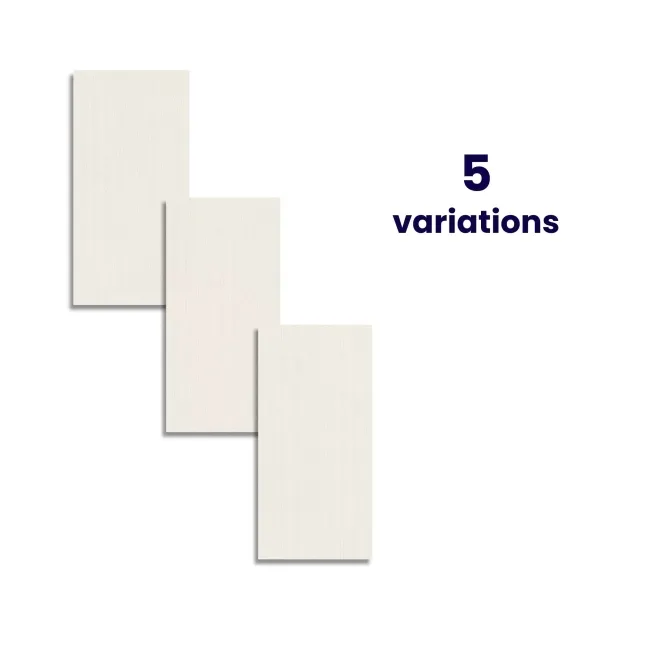 Everlast White Matrix Decor Concrete Effect Matt Porcelain Tile