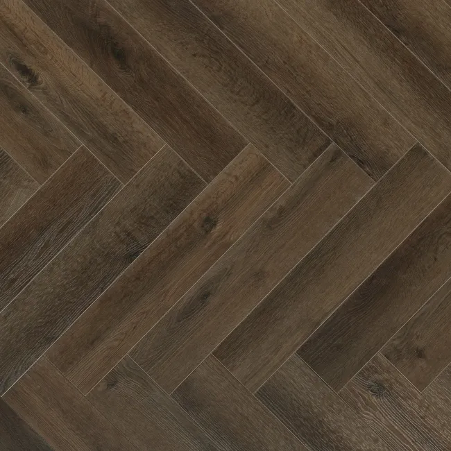 Alsek Tan Herringbone Luxury Click Vinyl Flooring 5mm