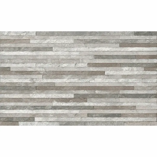 Brix Grey Split Face Effect Matt Ceramic Wall Tile