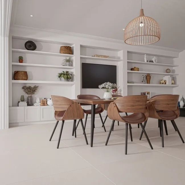 Copa Beige Stone Effect Matt Large Porcelain Floor Tile