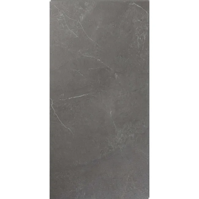 Galicia Anthracite Marble Tile Luxury Click Vinyl Flooring 5mm