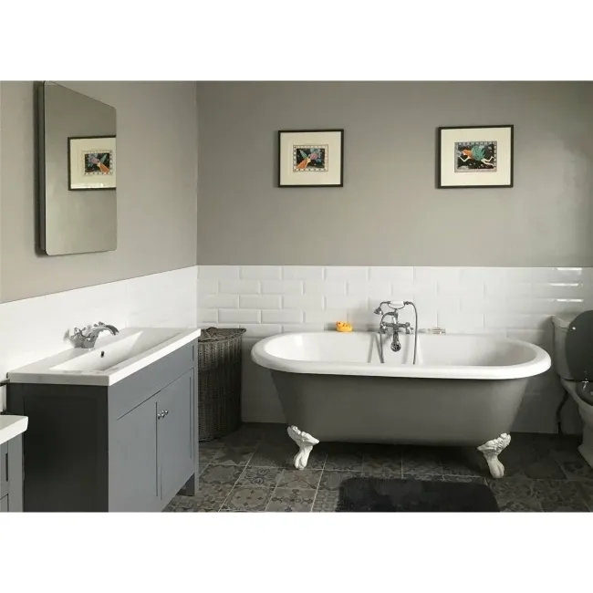 Skyros Delft Grey Wall and Floor Tiles 