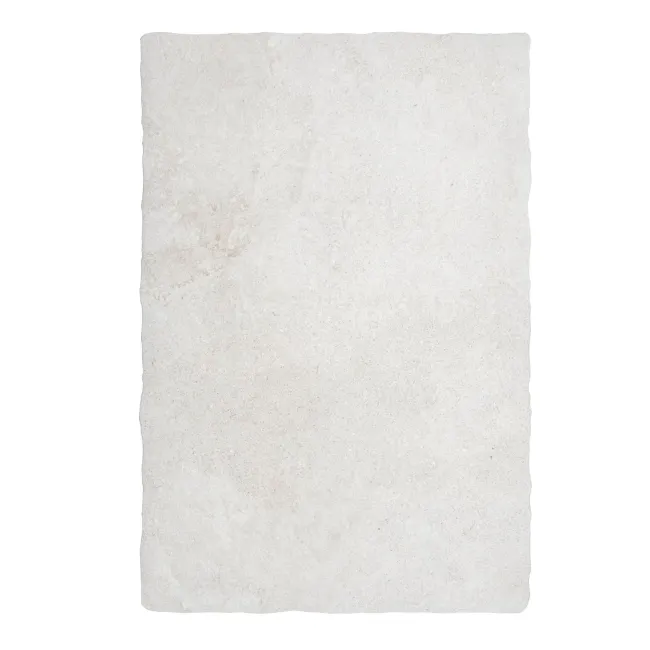 Mineral White Rustic Edge Stone Effect Porcelain Outdoor Slab