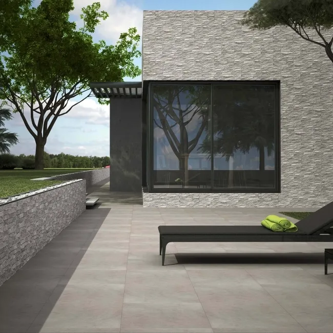 Ribera Grey Slate Effect Wall Tiles 