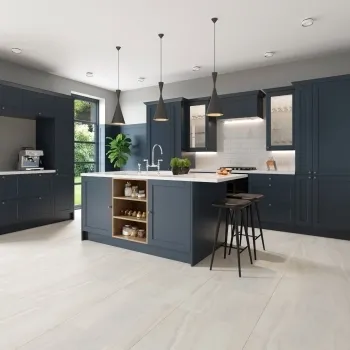 Rochetta Ivory Stone Effect Matt Porcelain Tile