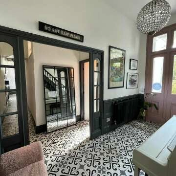 Derby Pattern Porcelain Floor Tiles