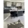 Carrara White Gloss Marble Effect Rectified Vitrified Ceramic Floor Tile