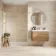 Boscostone Beige Rectified Matt Stone Effect Porcelain Wall and Floor Tile