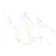 Carrara Gold Marble Effect Gloss Ceramic Wall Tile