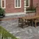 Chantal Grey Marble Effect Matt Porcelain Large Outdoor Slab Tile