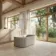 Lucca Flagstone Beige Chiselled Stone Effect Porcelain Tile