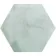 Oasis Aquamarine Hexagon Matt Porcelain Wall and Floor Tile