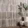 Rubik Greige Kit Kat Effect Gloss Ceramic Wall Tile