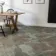 Slate Way Green Matt Porcelain Floor Tile