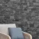Stones Anthracite Dry Wall Effect Porcelain Wall Cladding Tile