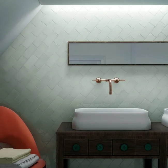 Village Mint Wall Tiles