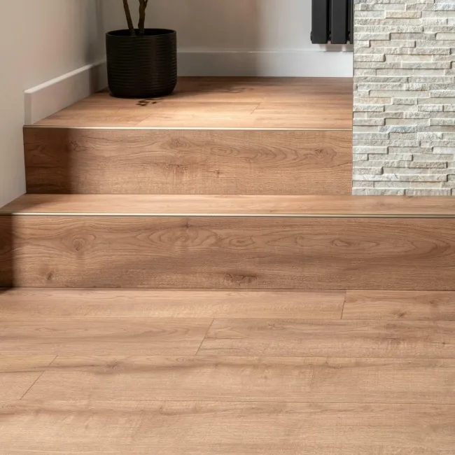 Willow Natural Oak Luxury Click Vinyl Flooring 5mm
