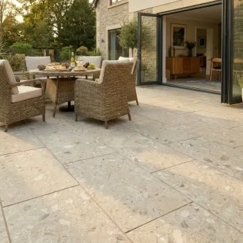 Ura Natural Stone Effect Matt Porcelain Outdoor Slab Tile