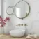 Carrara White Marble Effect Gloss Ceramic Wall Tile