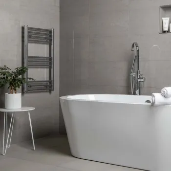 Lounge Light Grey Matt Porcelain Floor Tile