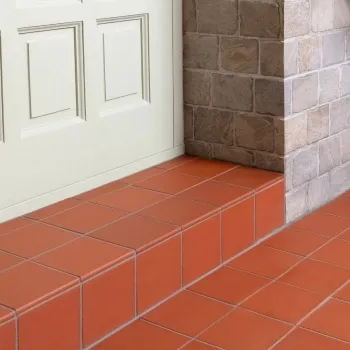 Quarry Terracotta Natural Clay RE Round Edge Matt Floor Tile
