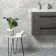 Bernini Light Grey Gloss Marble Effect Ceramic Wall Tile