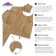 Mercurio Biscuit Luxury Click Vinyl Flooring 4mm