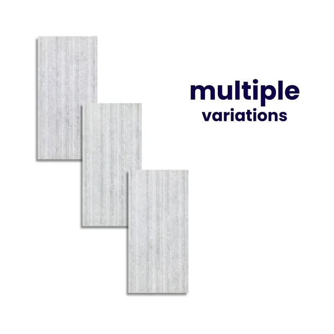 Towns Pearl Grey Nimes Decor Wall Tile