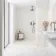 Omen White Onyx Marble Effect Matt Porcelain Tile