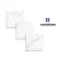 Carrera White Marble Effect Large Polished Porcelain Floor Tile