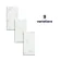 Lumiere White Marble Effect Large Matt Vitrified Ceramic Tile