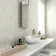 Rapolano Grey Travertine Effect Matt Ceramic Wall Tile