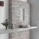 Rubik Greige Kit Kat Effect Gloss Ceramic Wall Tile