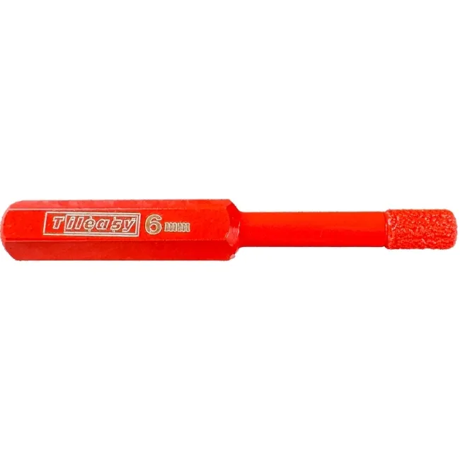 Tileasy 6mm Dry Diamond Drill Bit  - Porcelain & Stone