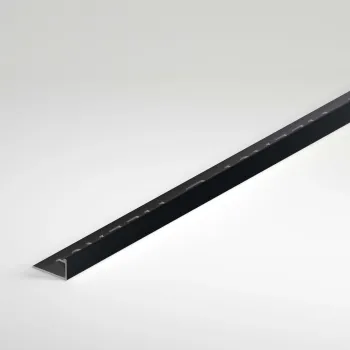 12mm Matt Black Flat Metal Trim