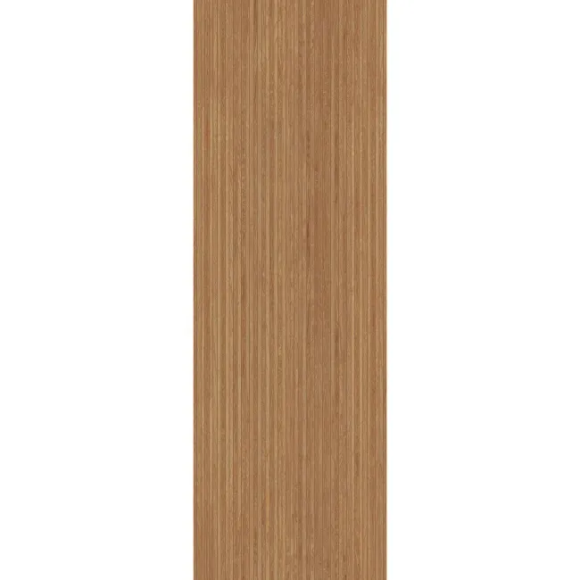 Roca Indiana Natural Fluted Wood Effect Matt Ceramic Tile