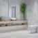 Quartz Stone Effect White Anti Slip Porcelain Tile