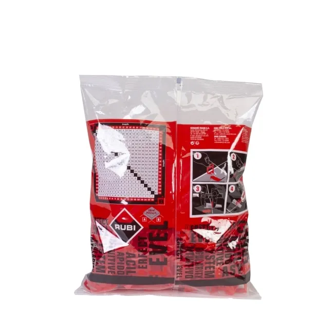 3mm Rubi Tile Levelling Clips - Pack of 200