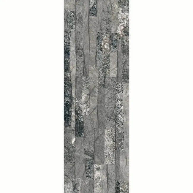 Ruy Stone Grey Drywall Effect Ceramic Wall Cladding Tile
