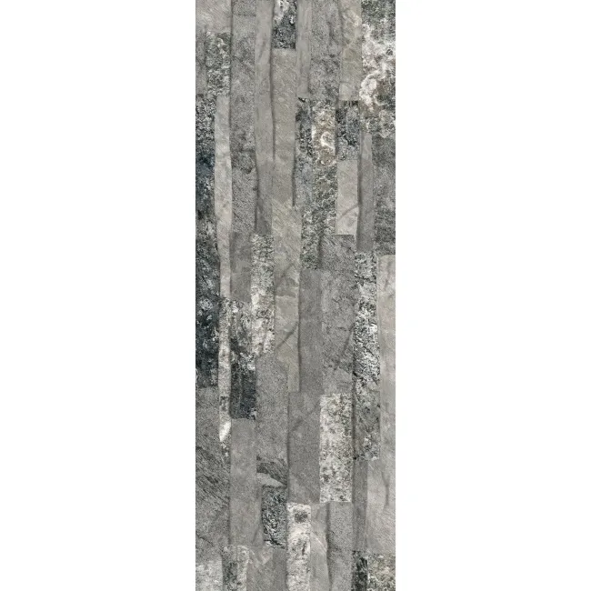 Ruy Stone Grey Drywall Effect Ceramic Wall Cladding Tile