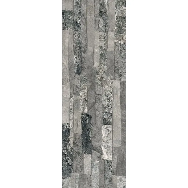 Ruy Stone Grey Drywall Effect Ceramic Wall Cladding Tile