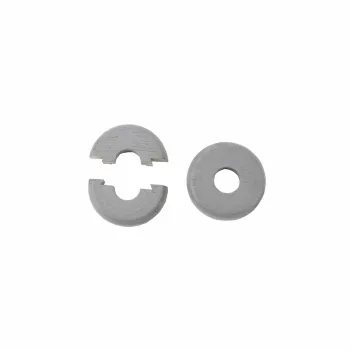 Real Wood Pipe Surrounds - Light Grey  - Pack Of 2