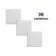 Galaxy Arctic White Stone Effect Semi Polished Porcelain Tile 