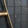 Hampton Black Patterned  Matt Glass Mosaic