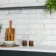 Metro Stone Effect Marble XL White Wall Metro Tiles