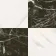 Marble Chess Effect Black & Golden White Matt Porcelain Tile