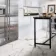 The Room White Invisible Marble Polished Porcelain Wall and Floor Tiles