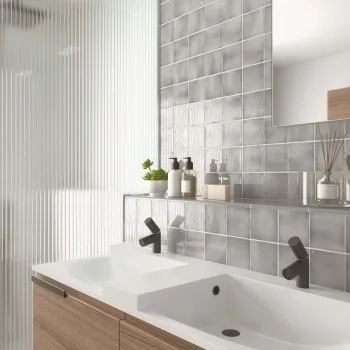 Manacor Mercury Grey 100x100mm Wall Tile