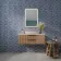 Agadir Blue Pattern Matt Ceramic Floor Tile